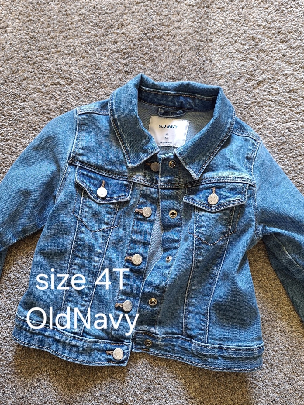 Old Navy Blue Denim Jacket for Kids